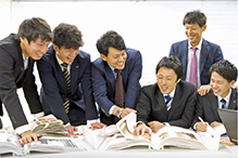ハルクの営業はチームワーク重視／新卒採用サイト：池田ハルク